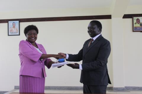 Handover of office of  the Chief Administrative Officer 