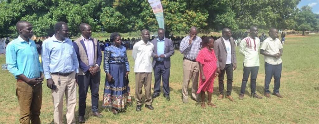 World water day celebration in Kiteny sub county Lalekan Primary School Kitgum District under the them "Water and Gender" 